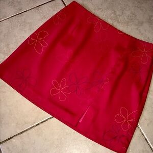 EXPRESS WORLD BRAND Vintage 90s Y2K 00s Hot Pink Mini Skirt - 3/4